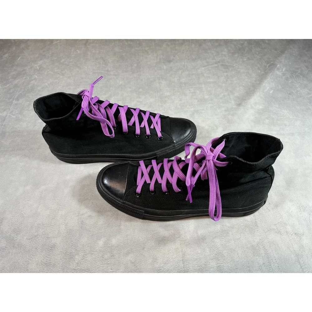 Converse All Star Chuck Taylor‎ High Top All Black Mens 10 / Womens 12
